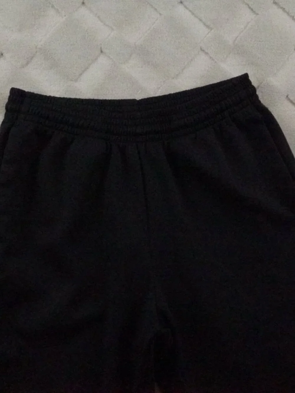Jordan Dri-Fit Fleece Pants Mens Large Black Track Pants Straight Leg Stretch